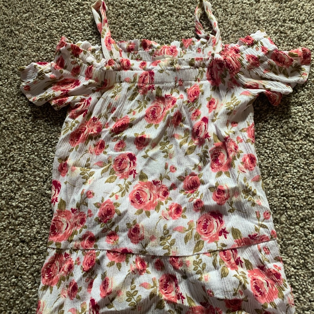Floral youth top